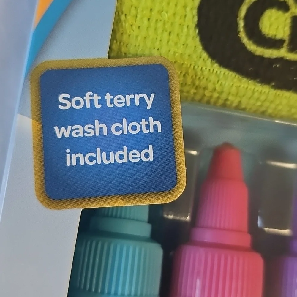 Crayola Body Wash Pen Set, 6 Pieces, 5oz New